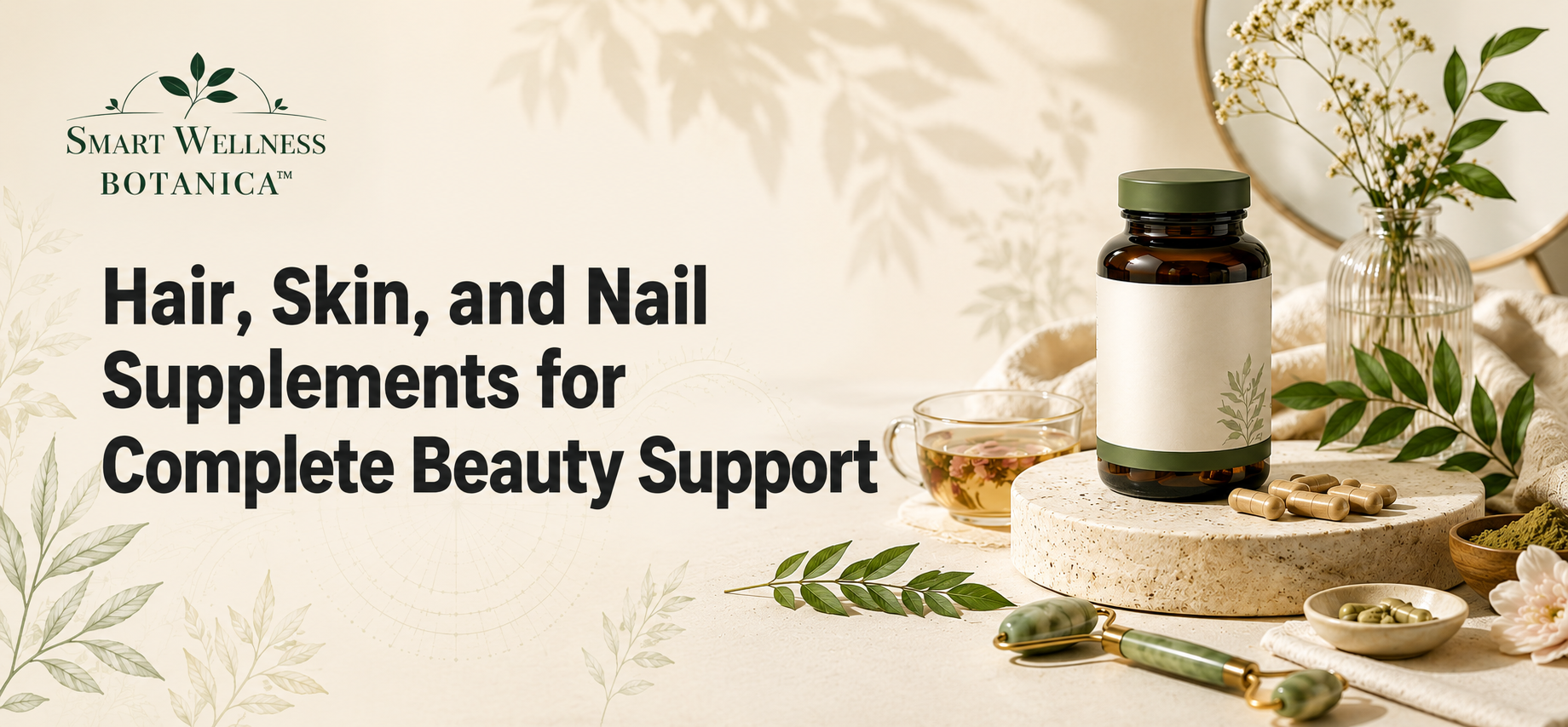 Hair, Skin, and Nail Supplements for Complete Beauty Support