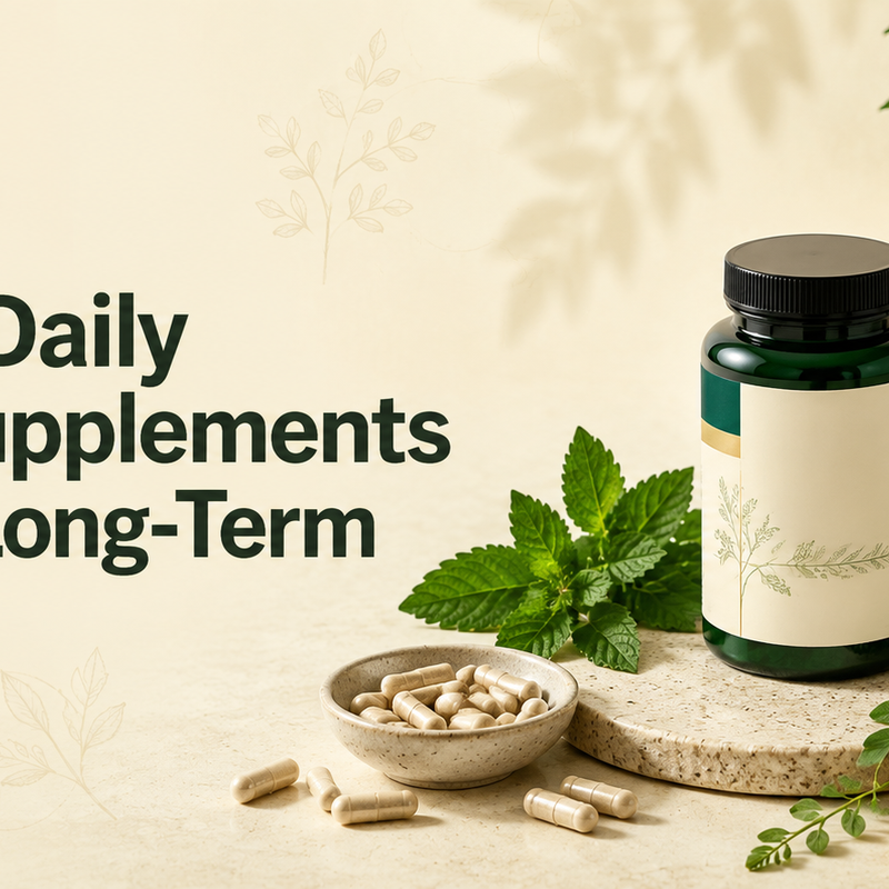 How Do Daily Health Supplements Support Long-Term Wellness?