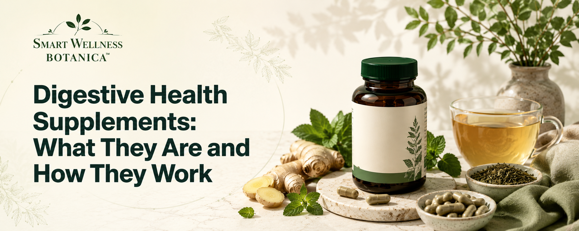 Digestive Health Supplements: What They Are and How They Work