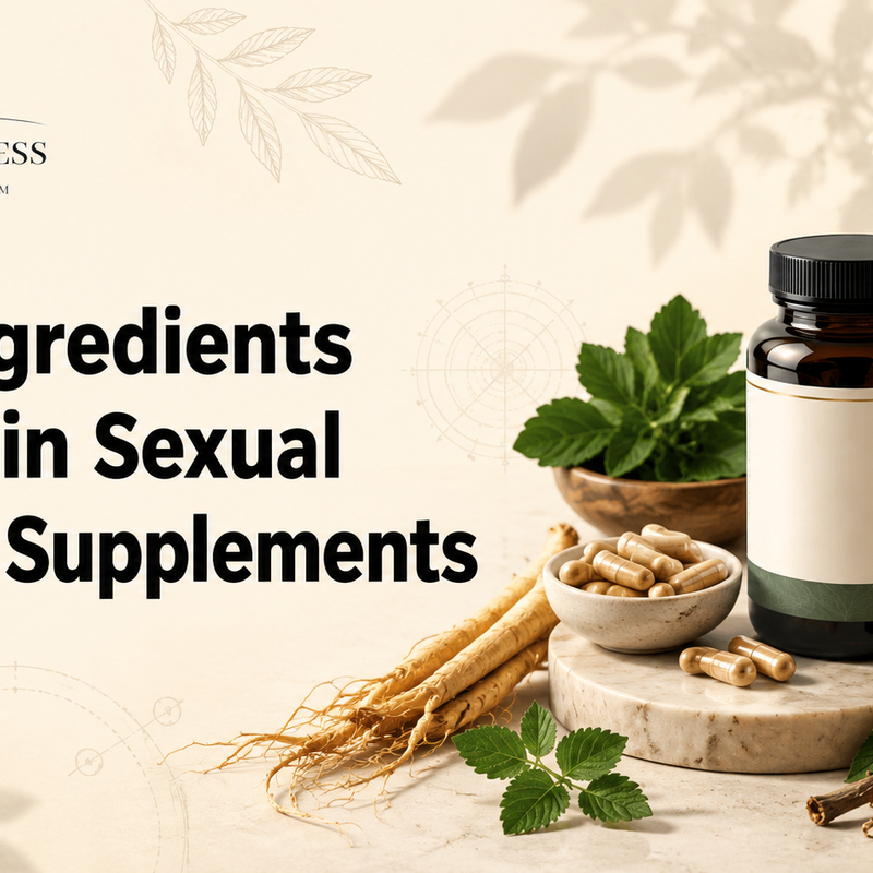 Key Ingredients Found in Sexual Health Supplements