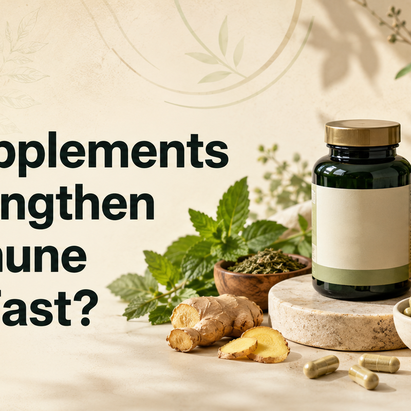 What Supplements Help Strengthen Your Immune System Fast?