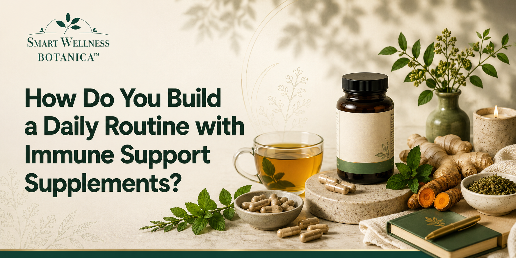 How Do You Build a Daily Routine with Immune Support Supplements?