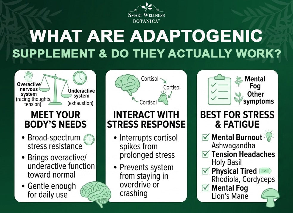 What Are Adaptogenic Supplements and Do They Actually Work?