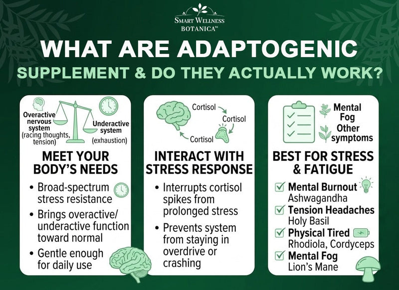 What Are Adaptogenic Supplements and Do They Actually Work?