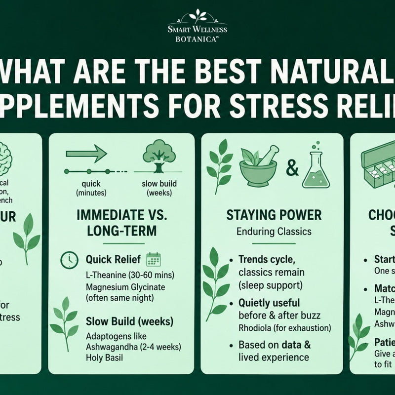 What Are the Best Natural Supplements for Stress Relief?