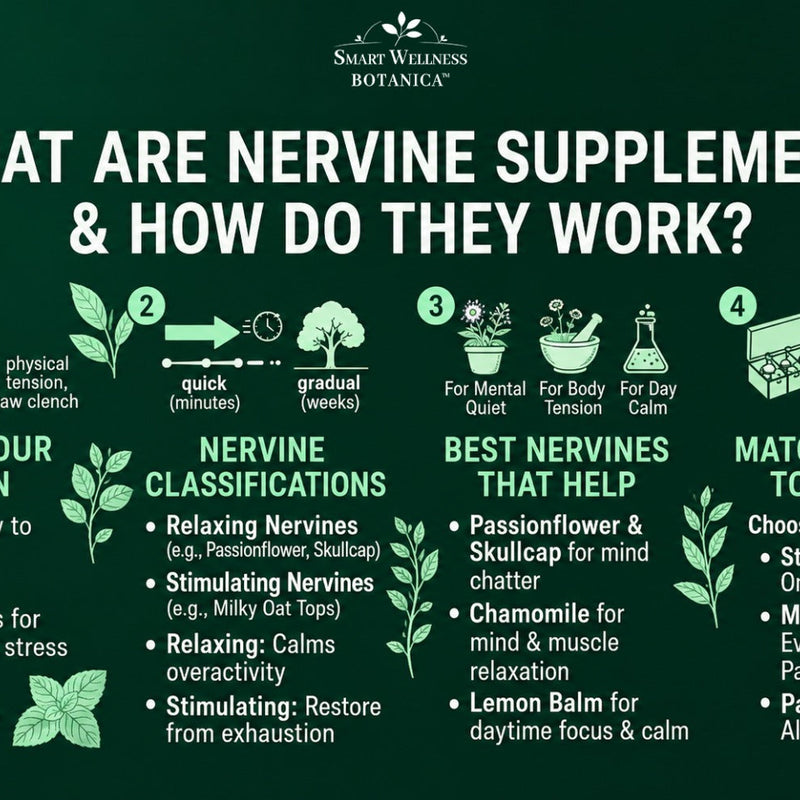 What Are Nervine Supplements And How Do They Calm The Nervous System?