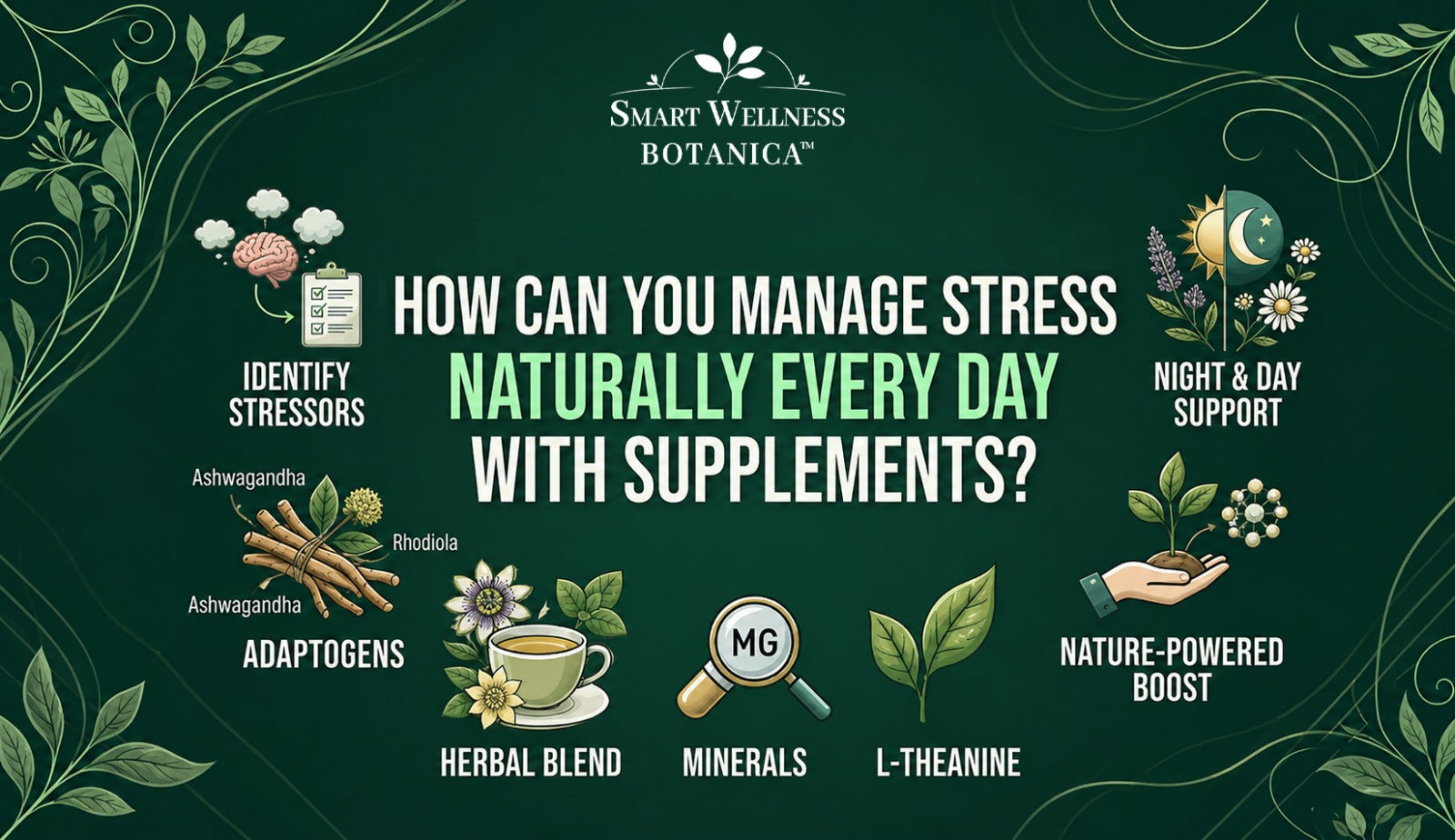 How Can You Manage Stress Naturally Every Day with Supplements?