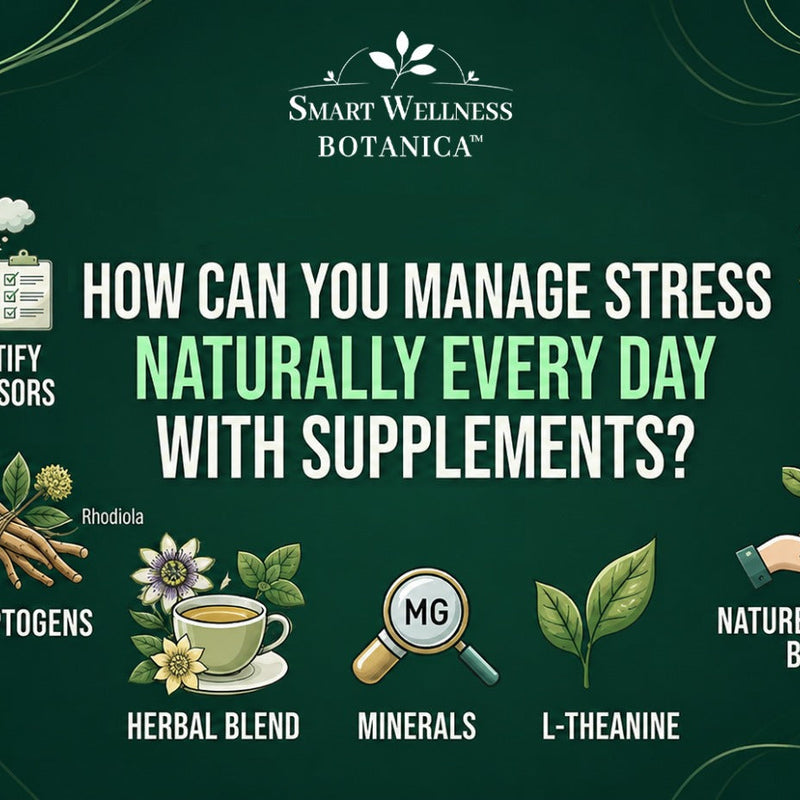 How Can You Manage Stress Naturally Every Day with Supplements?