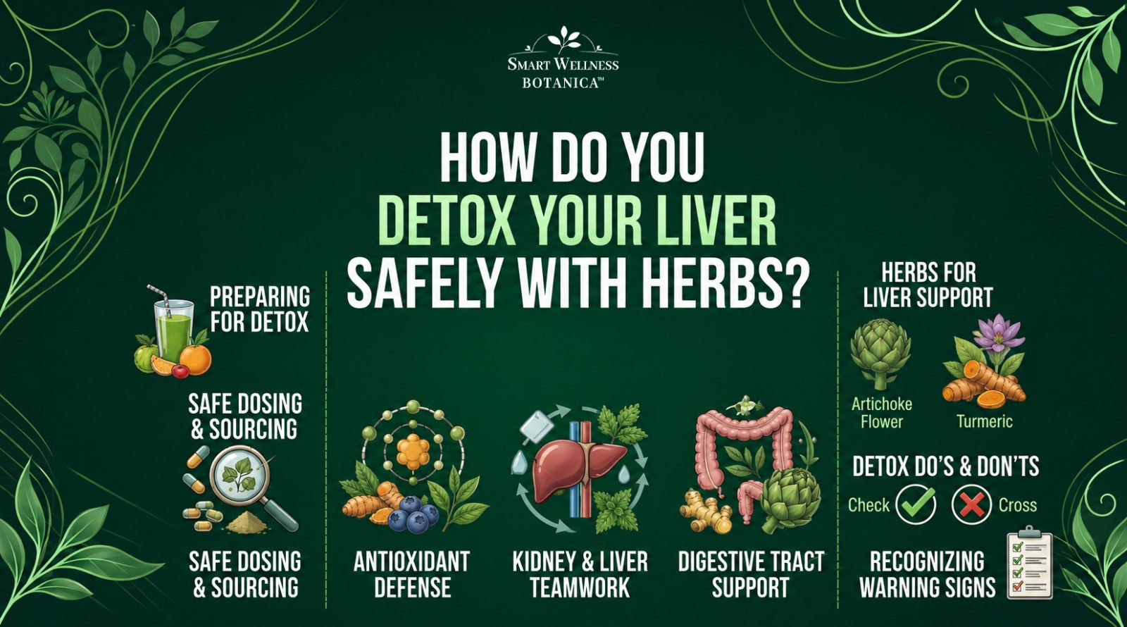 How Do You Detox Your Liver Safely with Herbs?